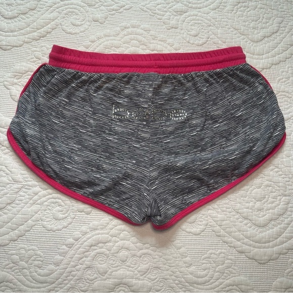 Bebe Mini Sweatshorts. Large. Gray and Pink. - Picture 5 of 7